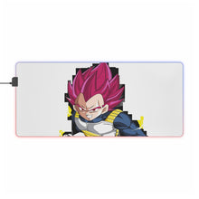 Load image into Gallery viewer, Vegeta SSJ God RGB LED Mouse Pad (Desk Mat)
