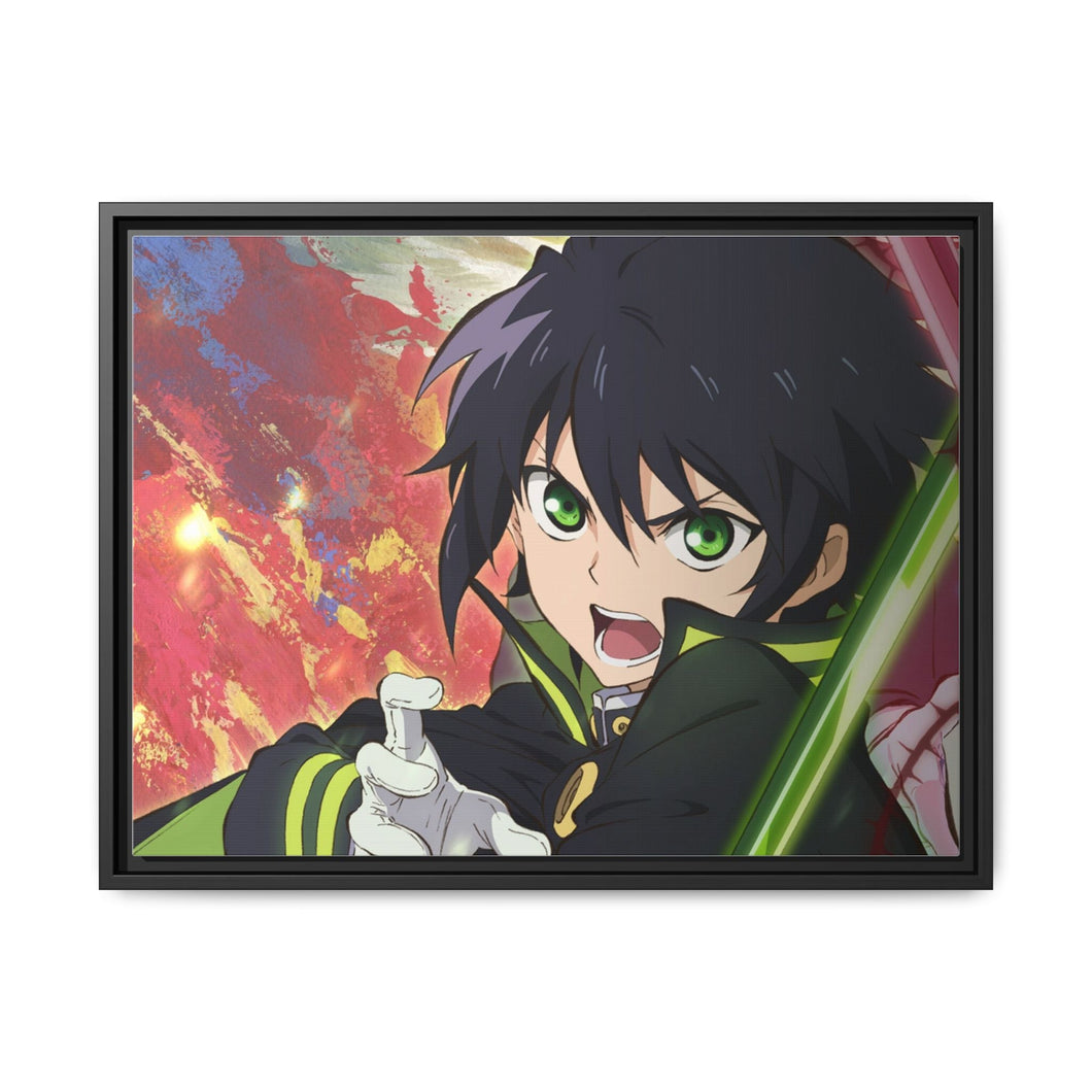 Seraph Of The End Canvas Framed Art Print