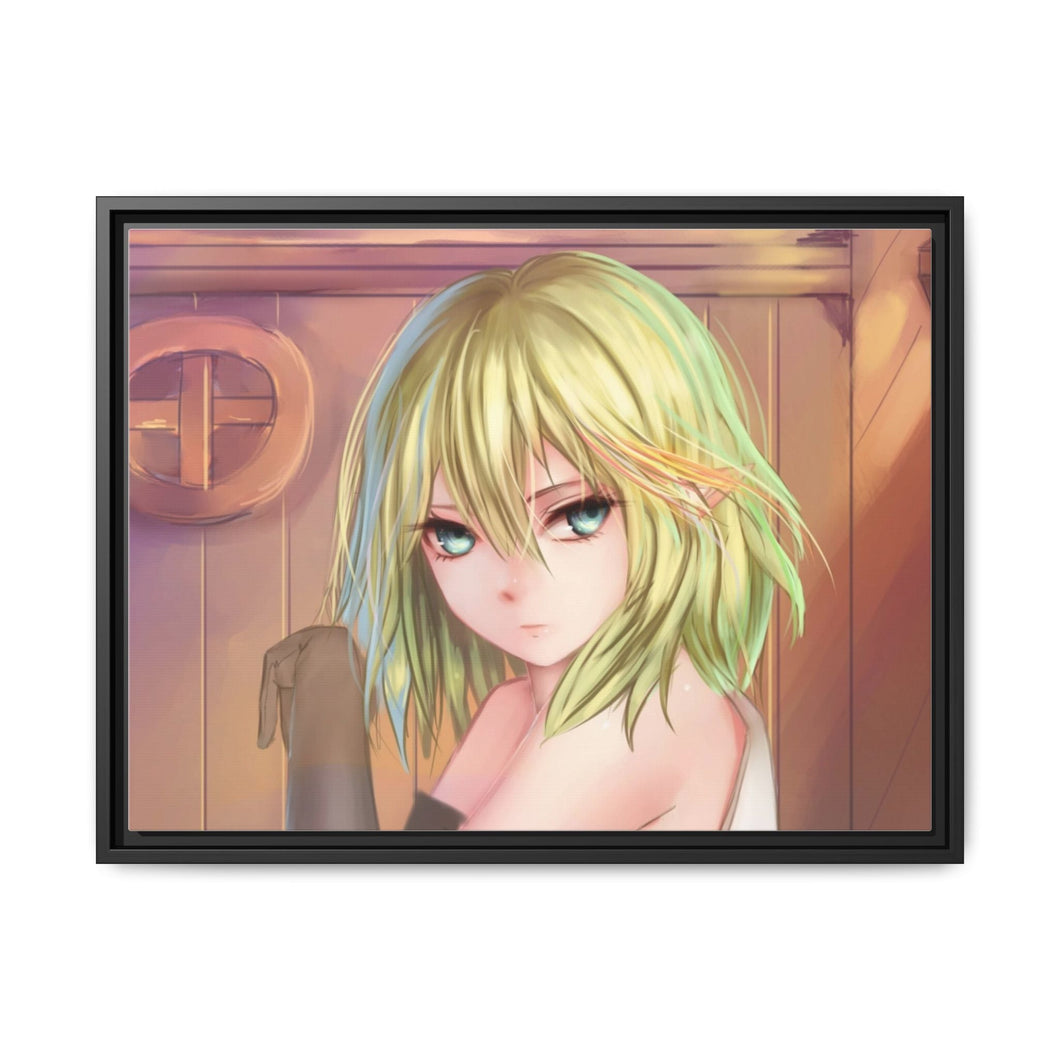 Is It Wrong To Try To Pick Up Girls In A Dungeon? Canvas Framed Art Print