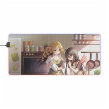 Load image into Gallery viewer, Puella Magi Madoka Magica Mami Tomoe RGB LED Mouse Pad (Desk Mat)
