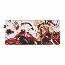 Load image into Gallery viewer, My Hero Academia Katsuki Bakugou RGB LED Mouse Pad (Desk Mat)
