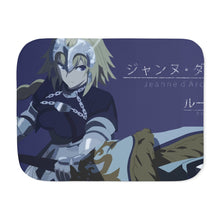 Load image into Gallery viewer, Ruler - Jeanne d&#39;Arc Sherpa Blanket
