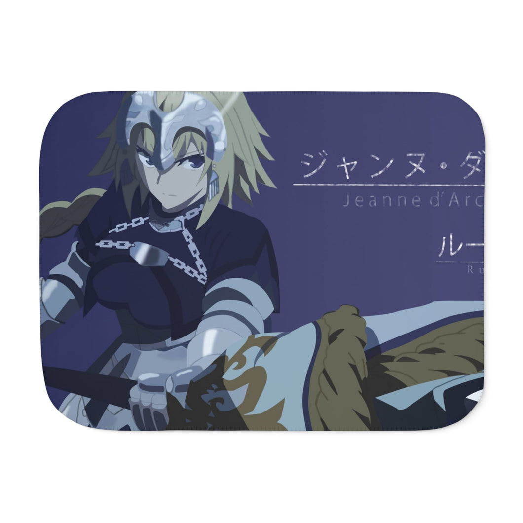 Ruler - Jeanne d'Arc Sherpa Blanket