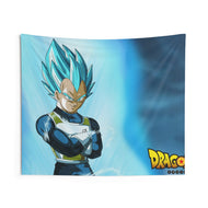 Vegeta (SSJ god SSJ) Indoor Wall Tapestry