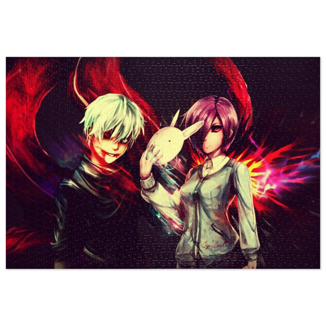 Tokyo Ghoul-Kaneki and Touka Jigsaw Puzzle