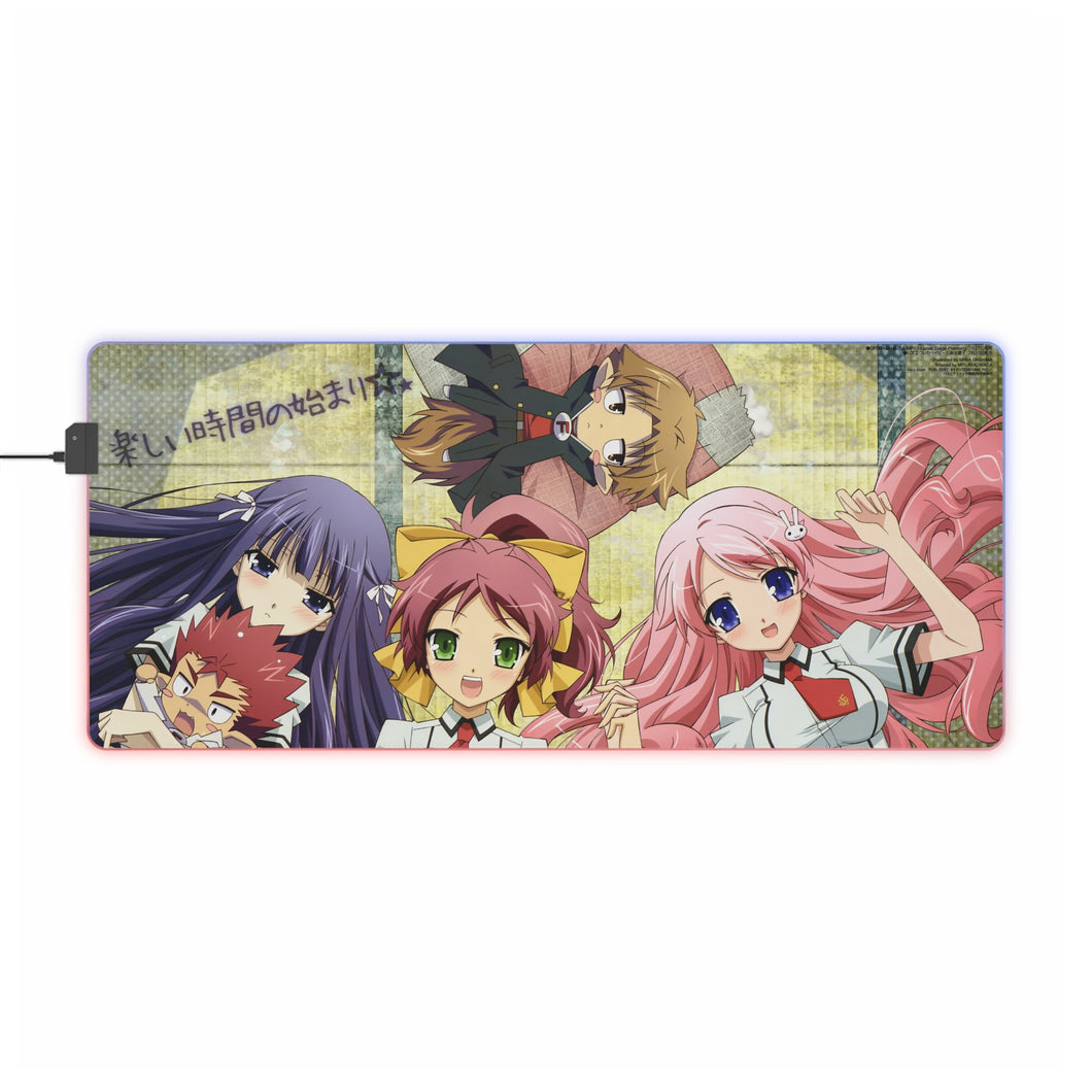 Baka And Test RGB LED Mouse Pad (Desk Mat)