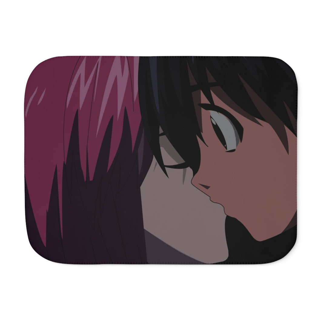 Anime Elfen Lied Sherpa Blanket