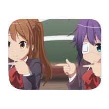Load image into Gallery viewer, Anime Love, Chuni Sherpa Blanket
