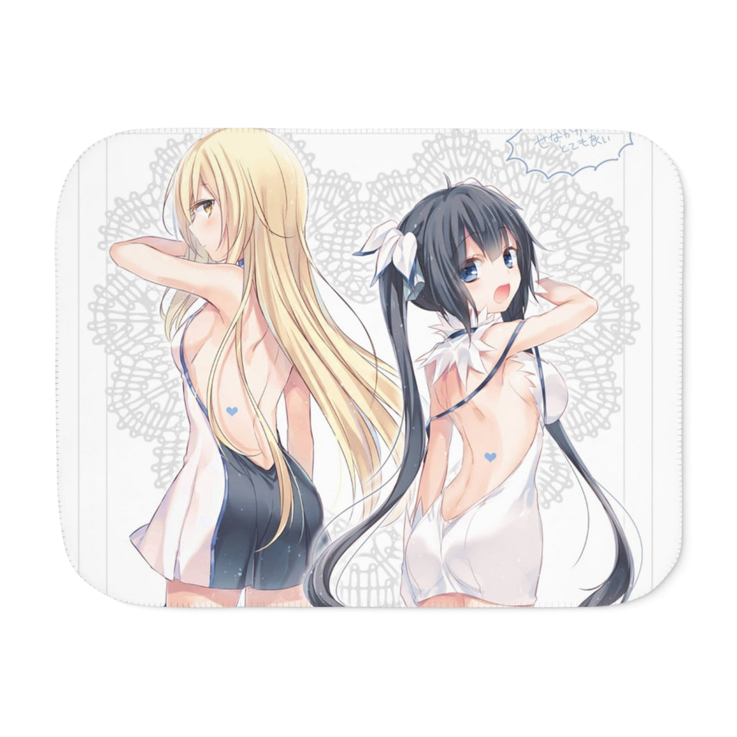 Aiz and Hestia Sherpa Blanket