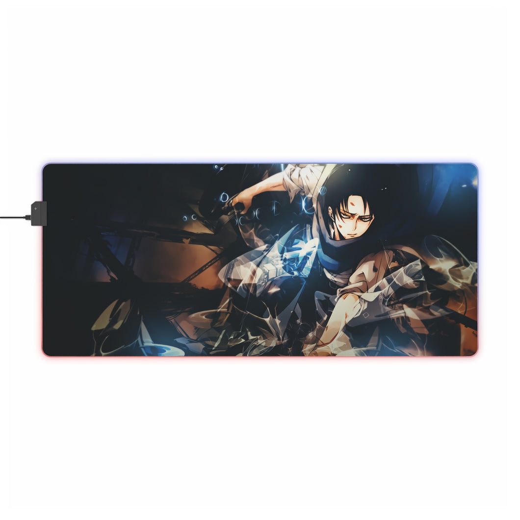 Anime Attack On Titan RGB LED Mouse Pad (Desk Mat)