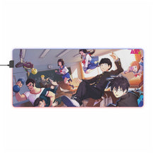 Load image into Gallery viewer, Mob Psycho 100 Arataka Reigen, Shigeo Kageyama, Ritsu Kageyama, Teruki Hanazawa, Tome Kurata RGB LED Mouse Pad (Desk Mat)
