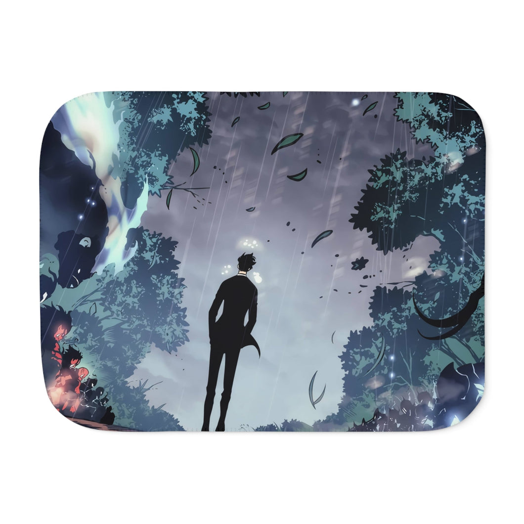 Solo Leveling Sherpa Blanket