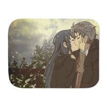 Load image into Gallery viewer, Sakuta x Mai Sherpa Blanket
