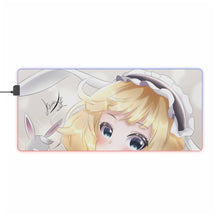 Load image into Gallery viewer, Is the Order a Rabbit? RGB LED Mouse Pad (Desk Mat)

