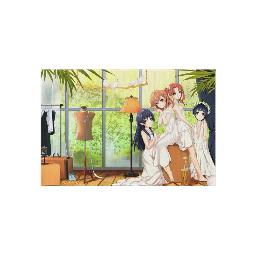 A Certain Scientific Railgun Mikoto Misaka, Kuroko Shirai, Ruiko Saten Rug