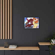 Load image into Gallery viewer, Anime Neon Genesis Evangelion Canvas Framed Art Print
