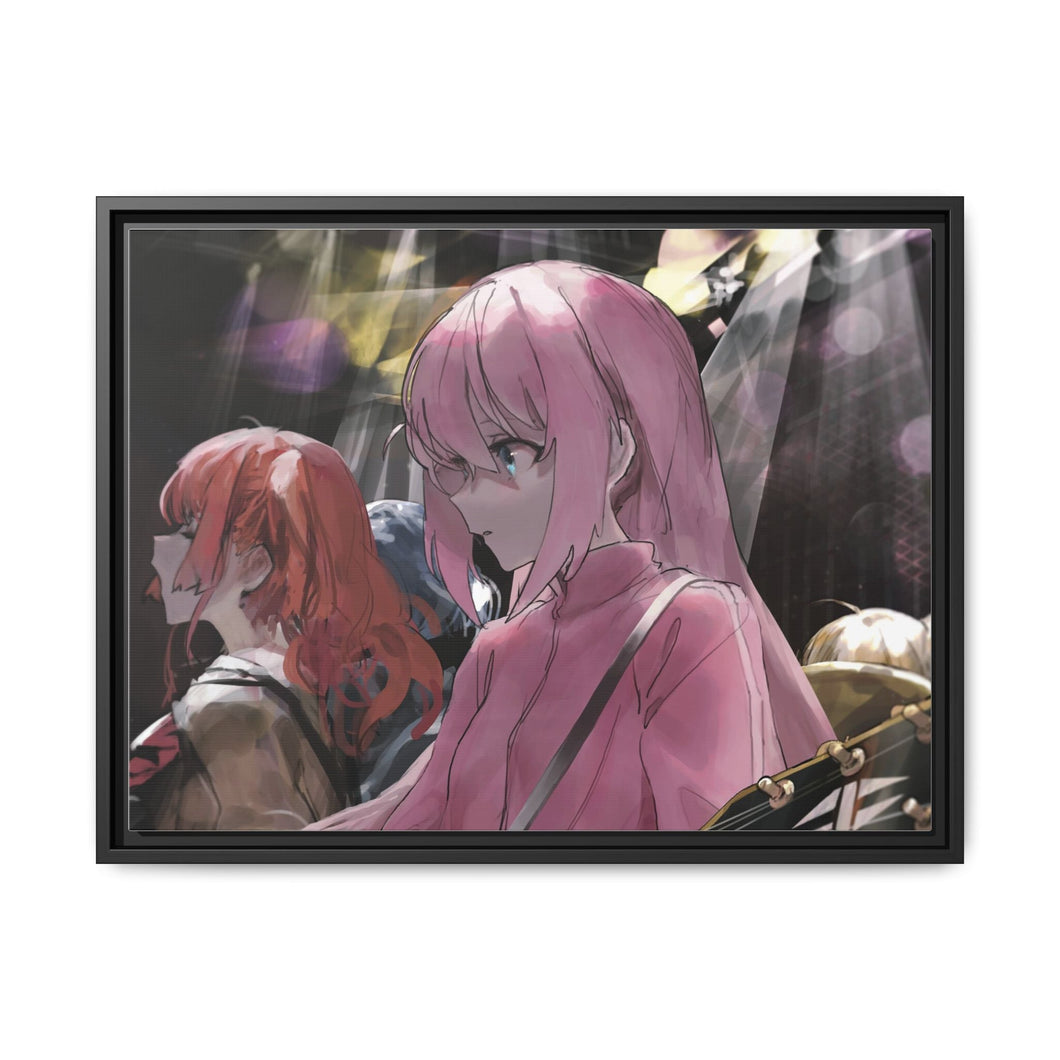 Hitori Gotou Canvas Framed Art Print