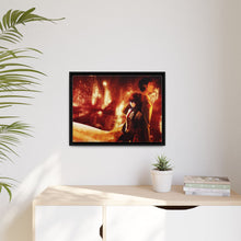 Load image into Gallery viewer, Makise Kurisu &amp; Rintaro Okabe Canvas Framed Art Print
