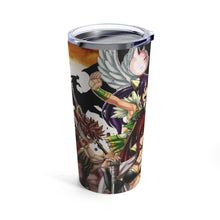 Load image into Gallery viewer, Fairy Tail Natsu Dragneel, Erza Scarlet, Gray Fullbuster, Lucy Heartfilia, Happy Tumbler 20oz
