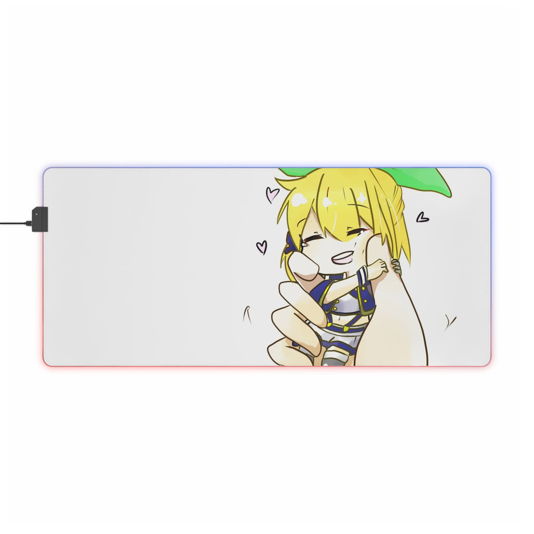 Rokudenashi Majutsu Koushi to Akashic Records RGB LED Mouse Pad (Desk Mat)