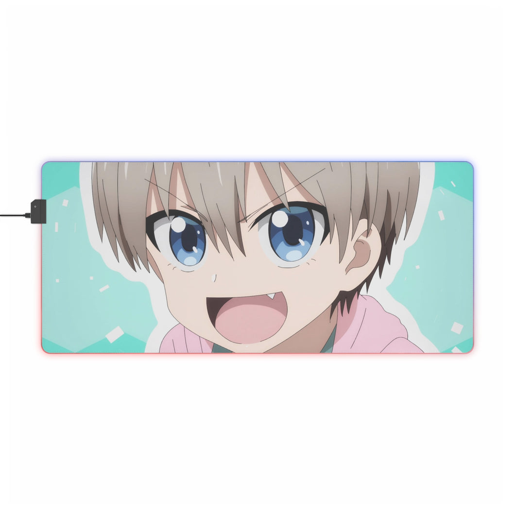 Uzaki-chan Wants to Hang Out! RGB LED Mouse Pad (Desk Mat)