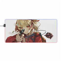 Load image into Gallery viewer, Lycoris Recoil Chisato Nishikigi RGB LED Mouse Pad (Desk Mat)
