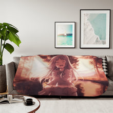 Load image into Gallery viewer, Anohana Meiko Honma Sherpa Blanket
