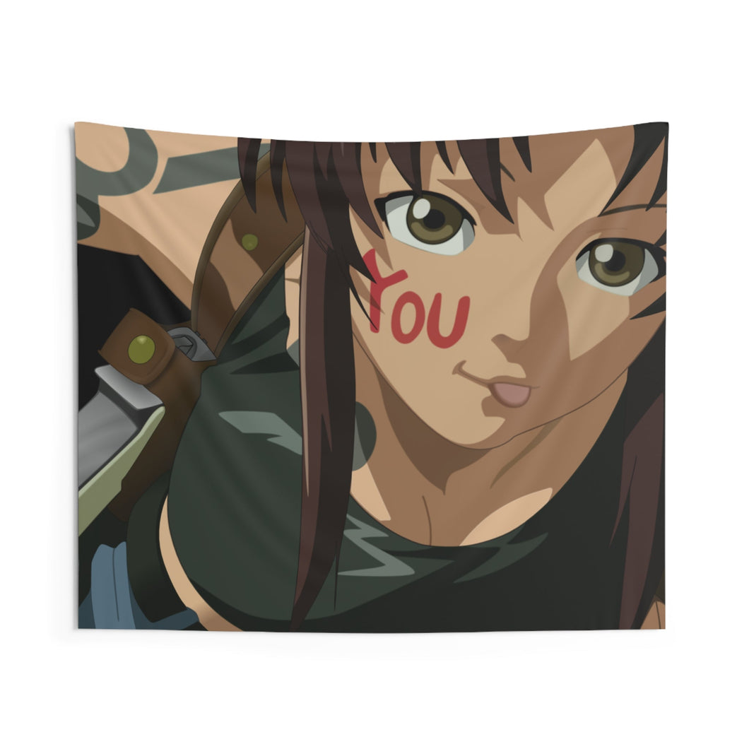Black Lagoon Indoor Wall Tapestry