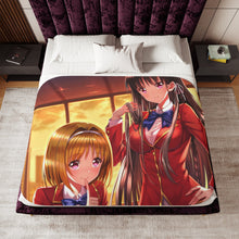Load image into Gallery viewer, Classroom of the Elite Suzune Horikita Sherpa Blanket
