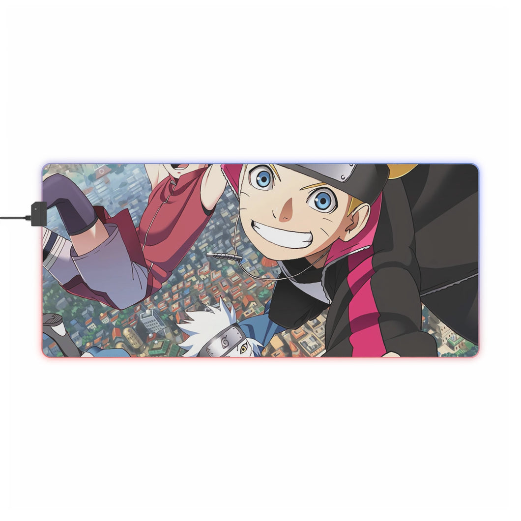 Boruto RGB LED Mouse Pad (Desk Mat)