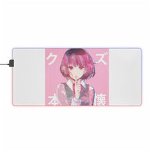 Load image into Gallery viewer, Hanabi Yasuraoka RGB LED Mouse Pad (Desk Mat)

