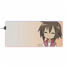 Load image into Gallery viewer, Lucky Star Misao Kusakabe RGB LED Mouse Pad (Desk Mat)
