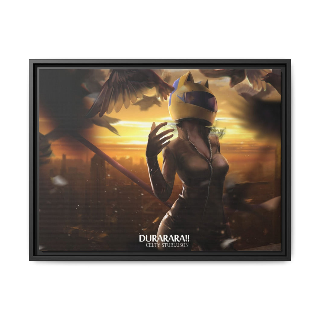 Anime Durarara!! Canvas Framed Art Print