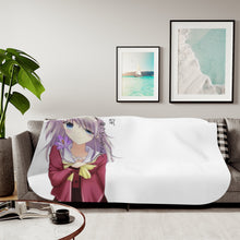 Load image into Gallery viewer, Nao Tomori Face Sherpa Blanket
