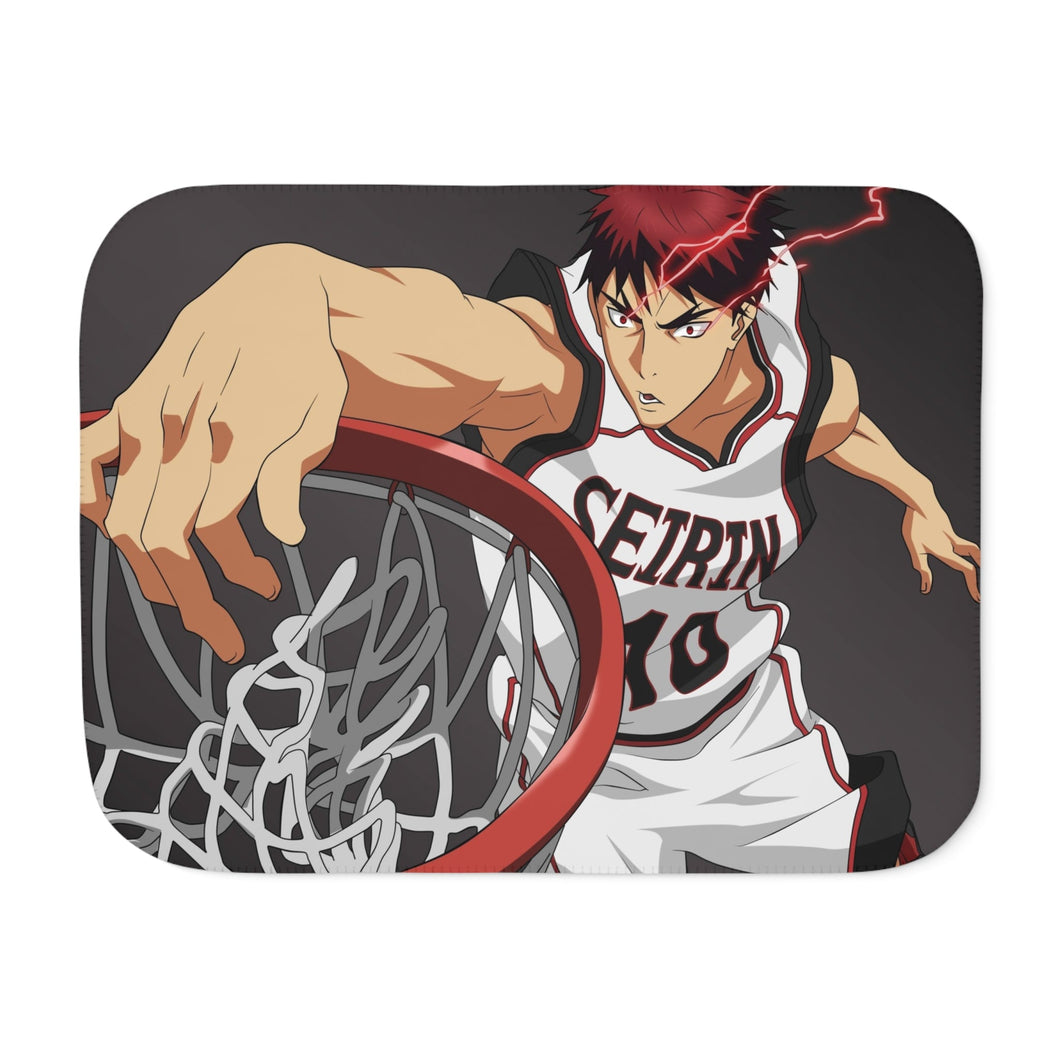 Kuroko's Basketball Taiga Kagami Sherpa Blanket