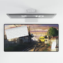 Load image into Gallery viewer, Anime Train Station Mouse Pad (Desk Mat)
