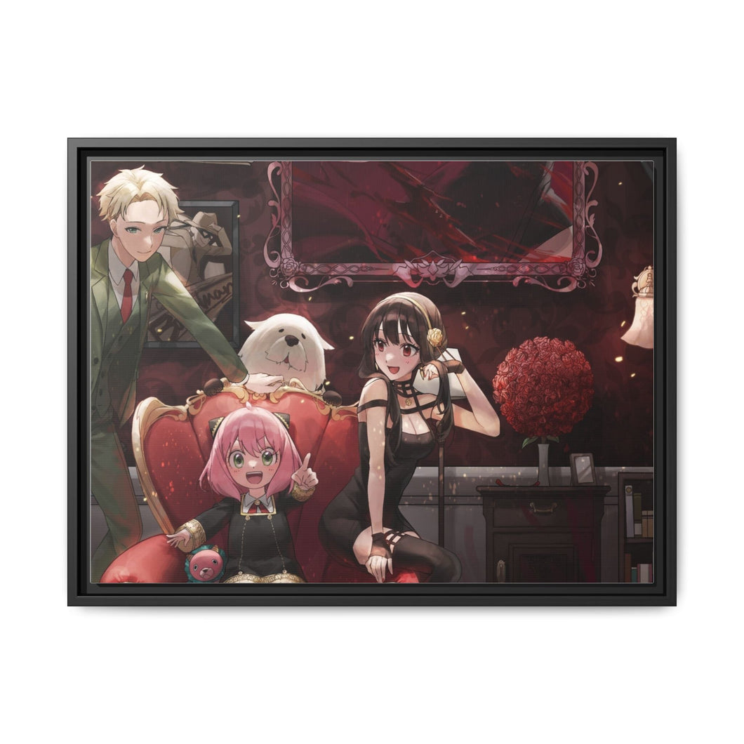 Anime Spy x Family Canvas Framed Art Print