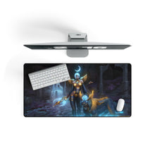 Load image into Gallery viewer, Moon Fairy and Her Protector Mouse Pad (Desk Mat)
