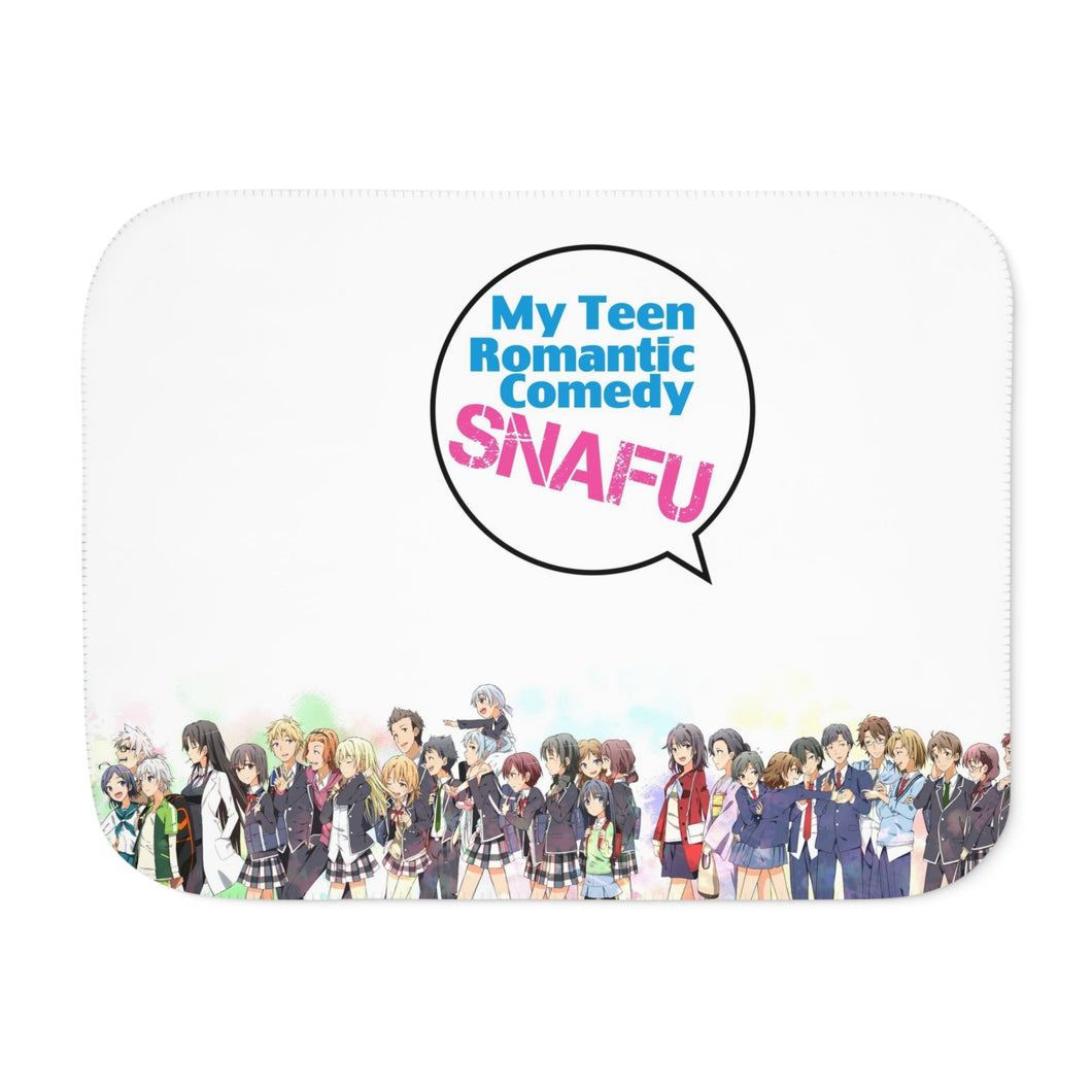 Anime My Teen Romantic Comedy SNAFU Sherpa Blanket