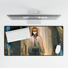 Load image into Gallery viewer, Makise Kurisu Mouse Pad (Desk Mat)

