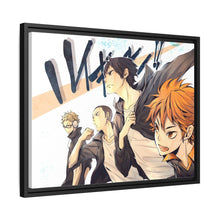 Load image into Gallery viewer, Anime Haikyu!! Canvas Framed Art Print
