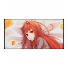Load image into Gallery viewer, Anime Spice and Wolf Mouse Pad (Desk Mat)
