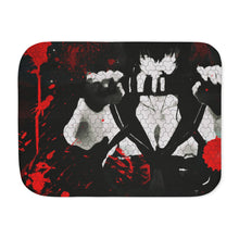 Load image into Gallery viewer, Anime katana Sherpa Blanket
