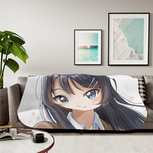 Load image into Gallery viewer, Rascal Does Not Dream of Bunny Girl Senpai Sherpa Blanket
