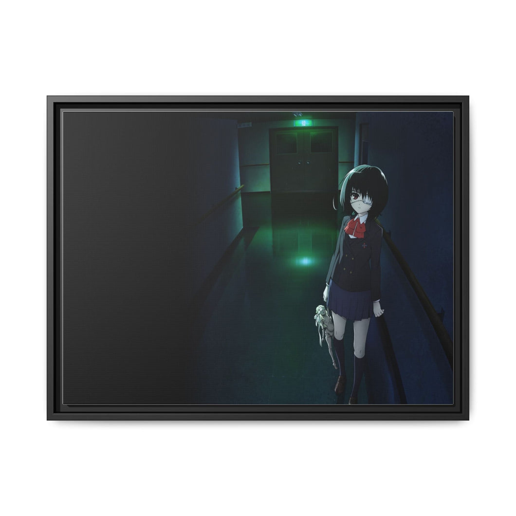 Another Mei Misaki Canvas Framed Art Print