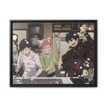 Load image into Gallery viewer, Ao No Exorcist Canvas Framed Art Print
