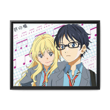 Load image into Gallery viewer, Anime Your Lie in April Canvas Framed Art Print
