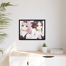 Load image into Gallery viewer, Kaguya and Chika Canvas Framed Art Print
