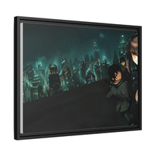 Load image into Gallery viewer, Shinoa, Yu &amp; Yoichi At The Roof Canvas Framed Art Print
