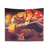 Zenitsu Agatsuma Indoor Wall Tapestry